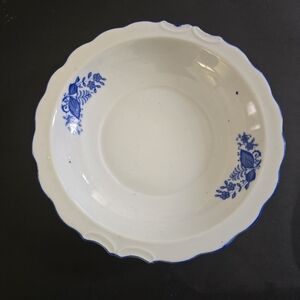 Vintage Blue & White S.S. Kresge Co. Ltd Toronto Bowl